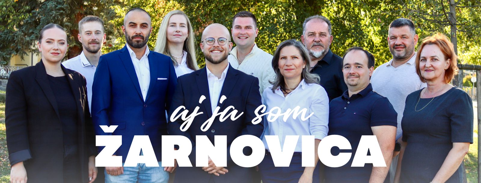 Môj tím — ľudia, s ktorými kandidujem do mestského zastupiteľstva v Žarnovici